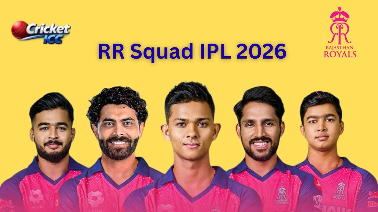 RR Squad IPL 2026