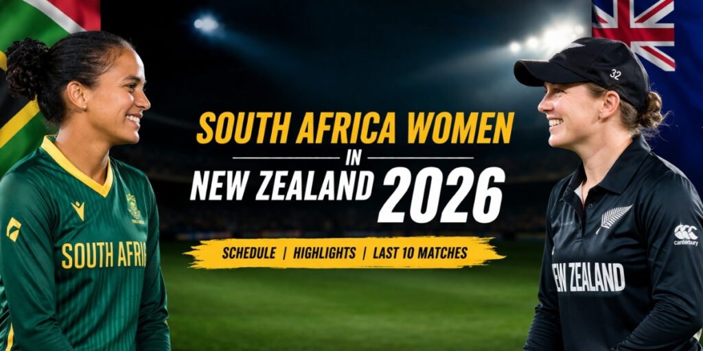 South Africa Women in New Zealand