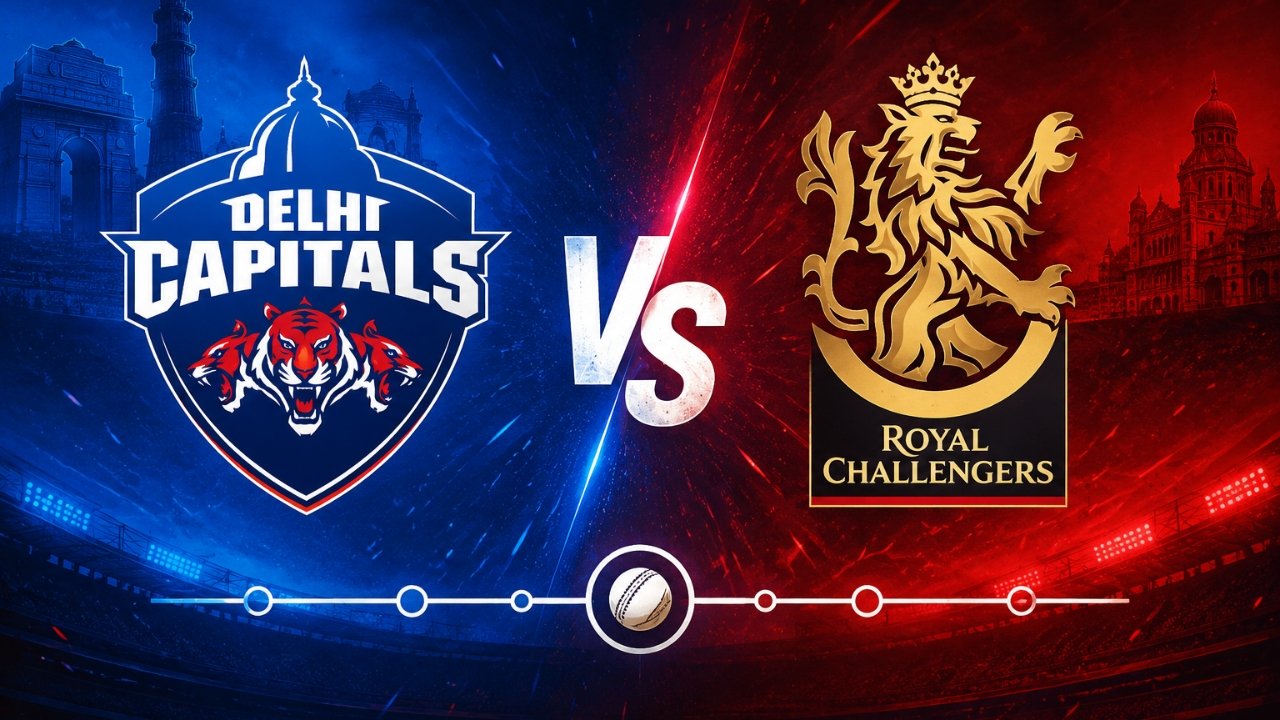 Delhi Capitals vs Royal Challengers Cricket Timeline